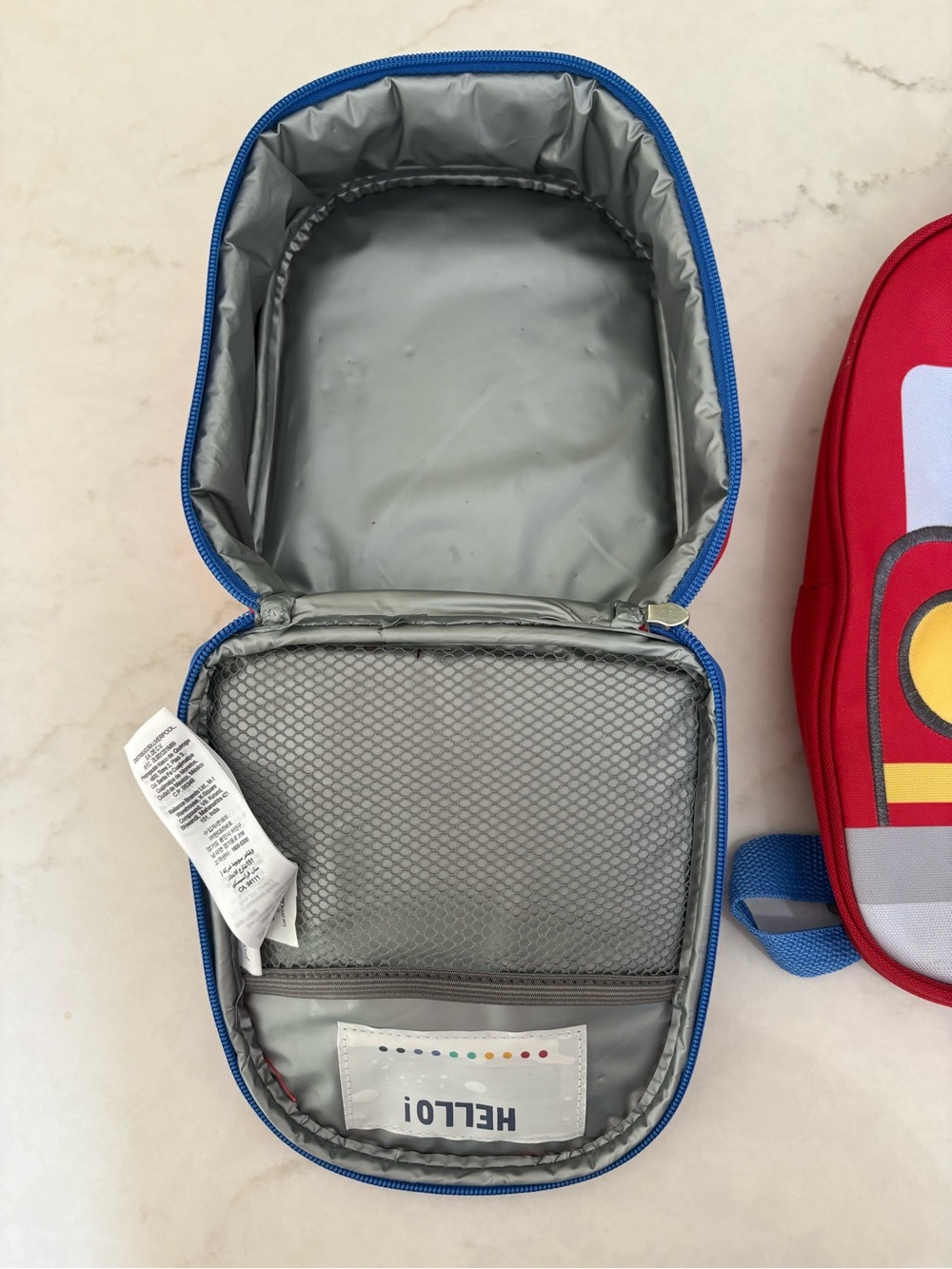 Pottery Barn kids Kids (toddler) Fire Truck Backpack Set - Picture 3 of 3